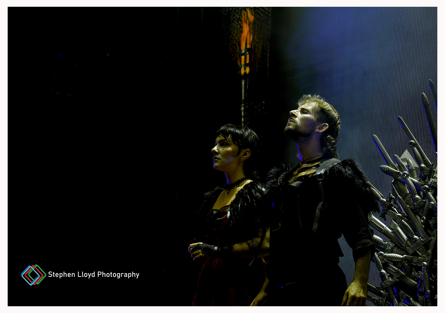 Stage lighting shoot at PLASA show